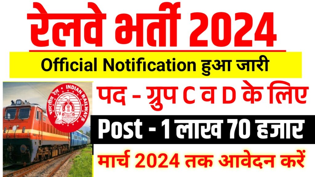 Indian Railway Group D Vacancy 2024